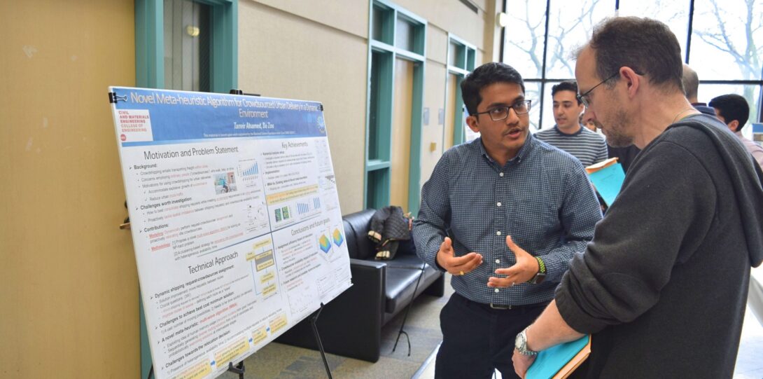 UIC ITE member Tanvir Ahamed was awarded third-place winner in the Poster competition 2019